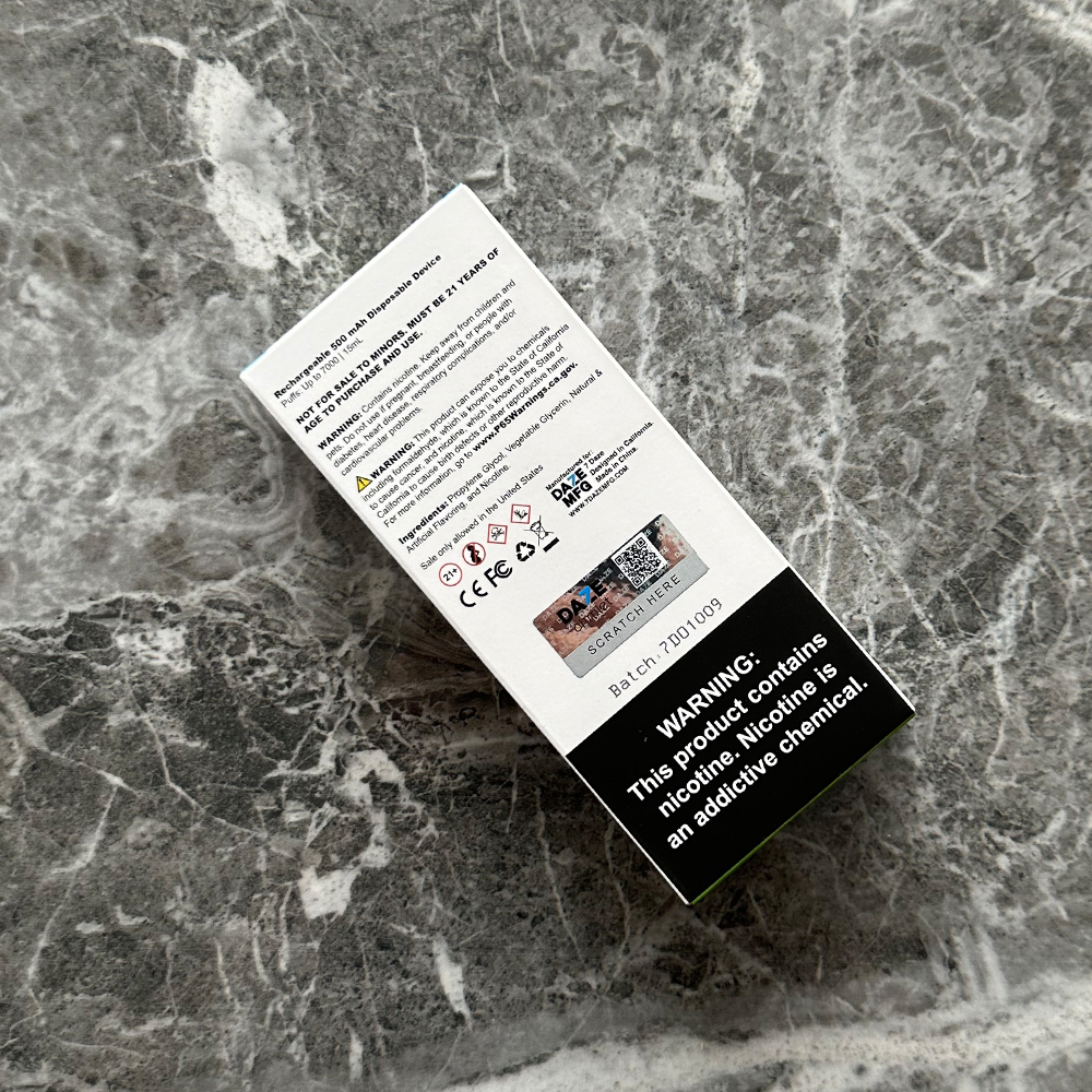 7-daze-ohmlet-tropical-gummi-001 7 Daze Ohmlet Tropical Gummi ‣ Disposable Vape 💨