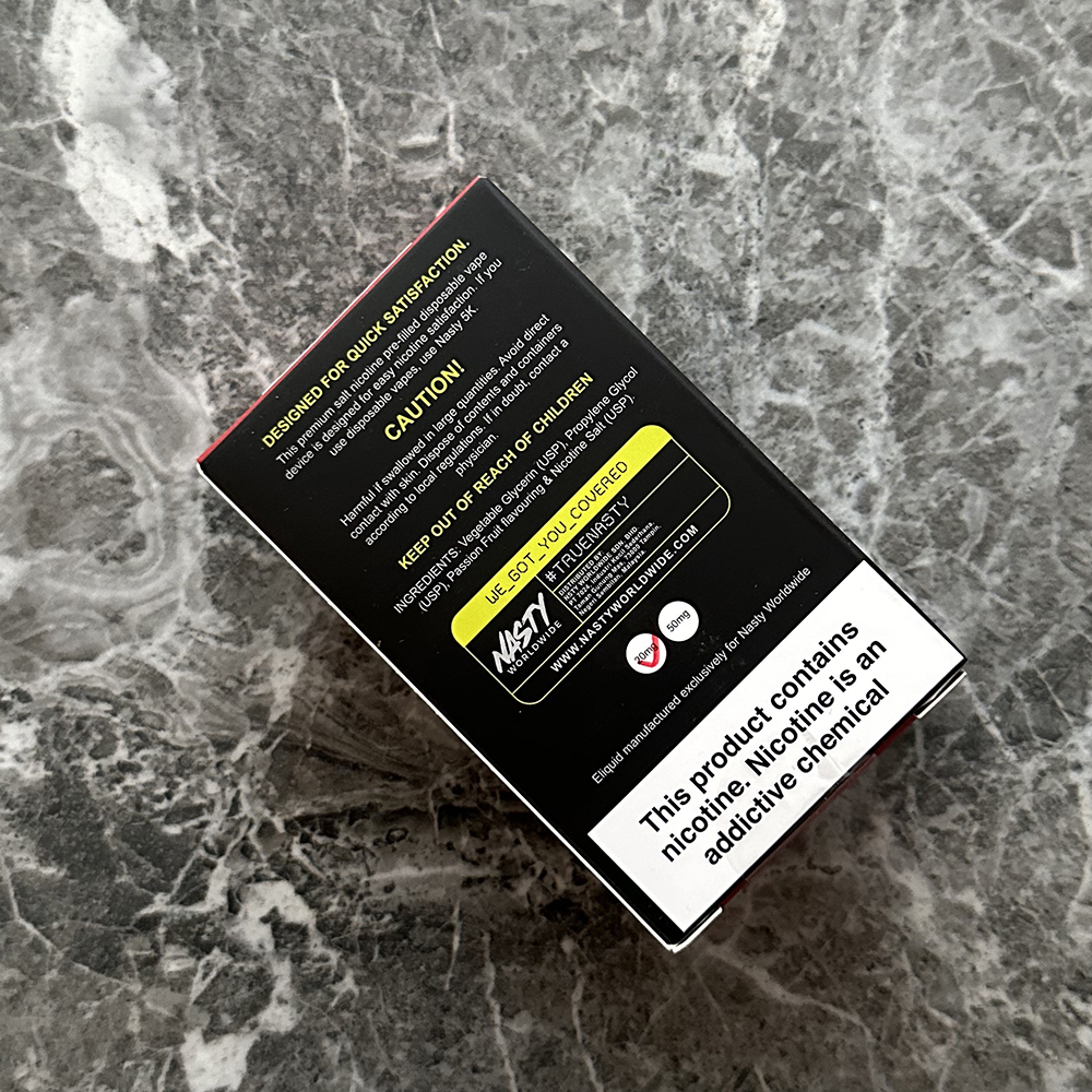 Nasty-5K-Crystal-Passion-Fruit-1 NASTY 5K Crystal Passion Fruit 💨 ‣ Only 14€👍