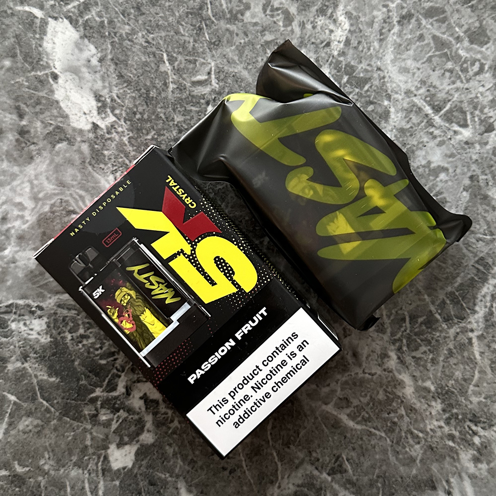 Nasty-5K-Crystal-Passion-Fruit-1 NASTY 5K Crystal Passion Fruit 💨 ‣ Only 14€👍
