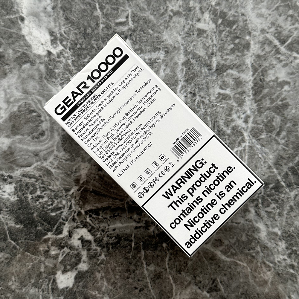 Vozol-Gear-10000-Blue-Razz-Lemon-update-001 Vozol Gear 10000 Blue Razz Lemon 💨 ‣ Only 19€👍