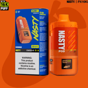 nasty-pod-px16ki-cushman-starter-kit-malaysia-001 NASTY Pod PX16Ki Cushman – Starter Kit ‣ Disposable Vape 👍
