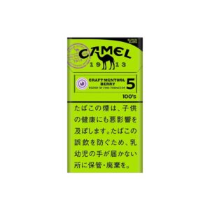 camel-craft-menthol-berry-5-100s-superslims-jp-001 Camel Craft Menthol Berry 5 100's (SuperSlims) 🍂