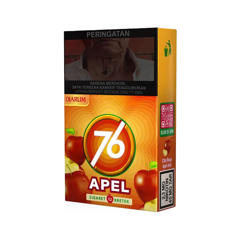 djarum-76-apel-id-12s-id-003 Djarum 76 Apel 🍂 ‣ Duty Free Price ‣ Only 3€ 👍