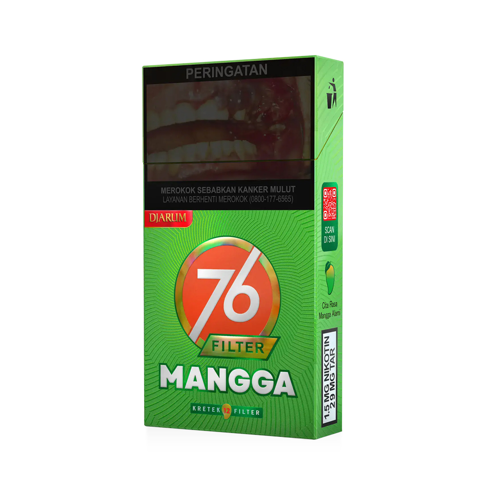 Djarum 76 Mangga Filter 🍂 ‣ Duty Free Price ‣ Only 3€ 👍