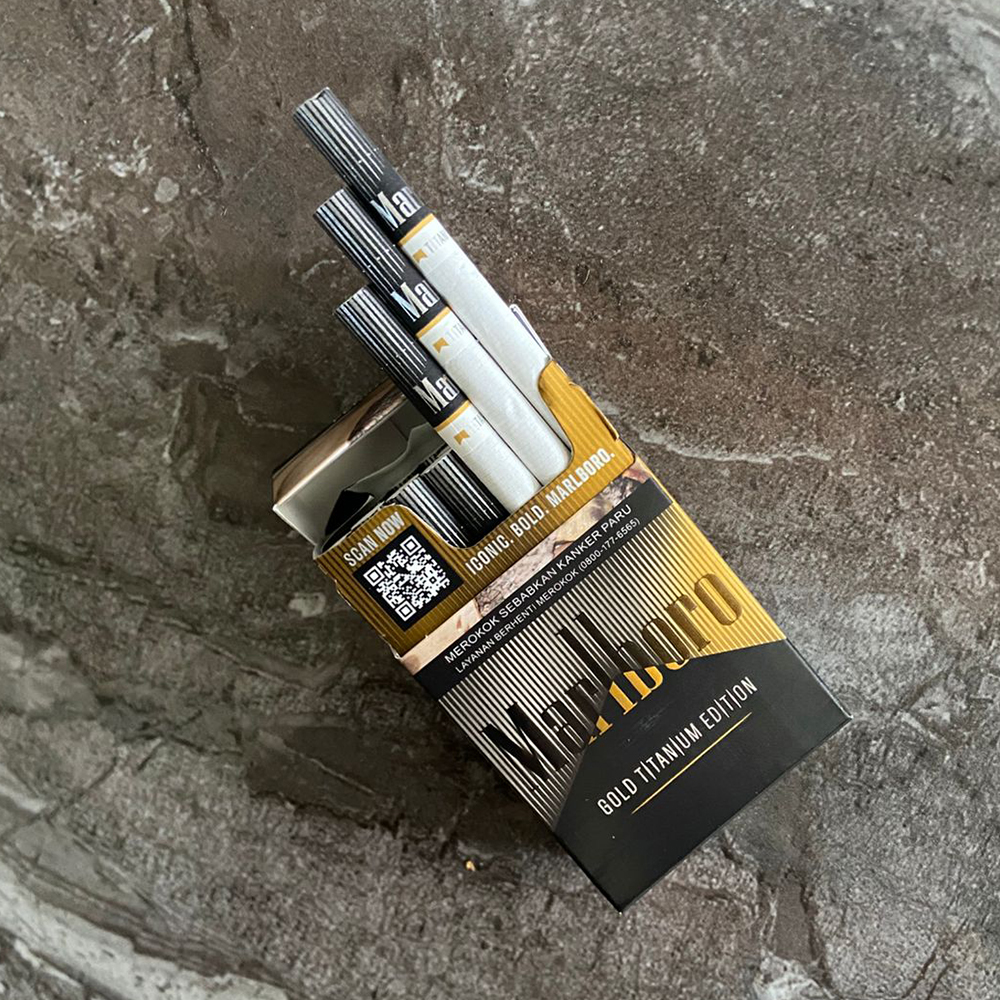 Marlboro Gold Titanium Edition 🍂 ‣ Worldwide Shipping 🚀