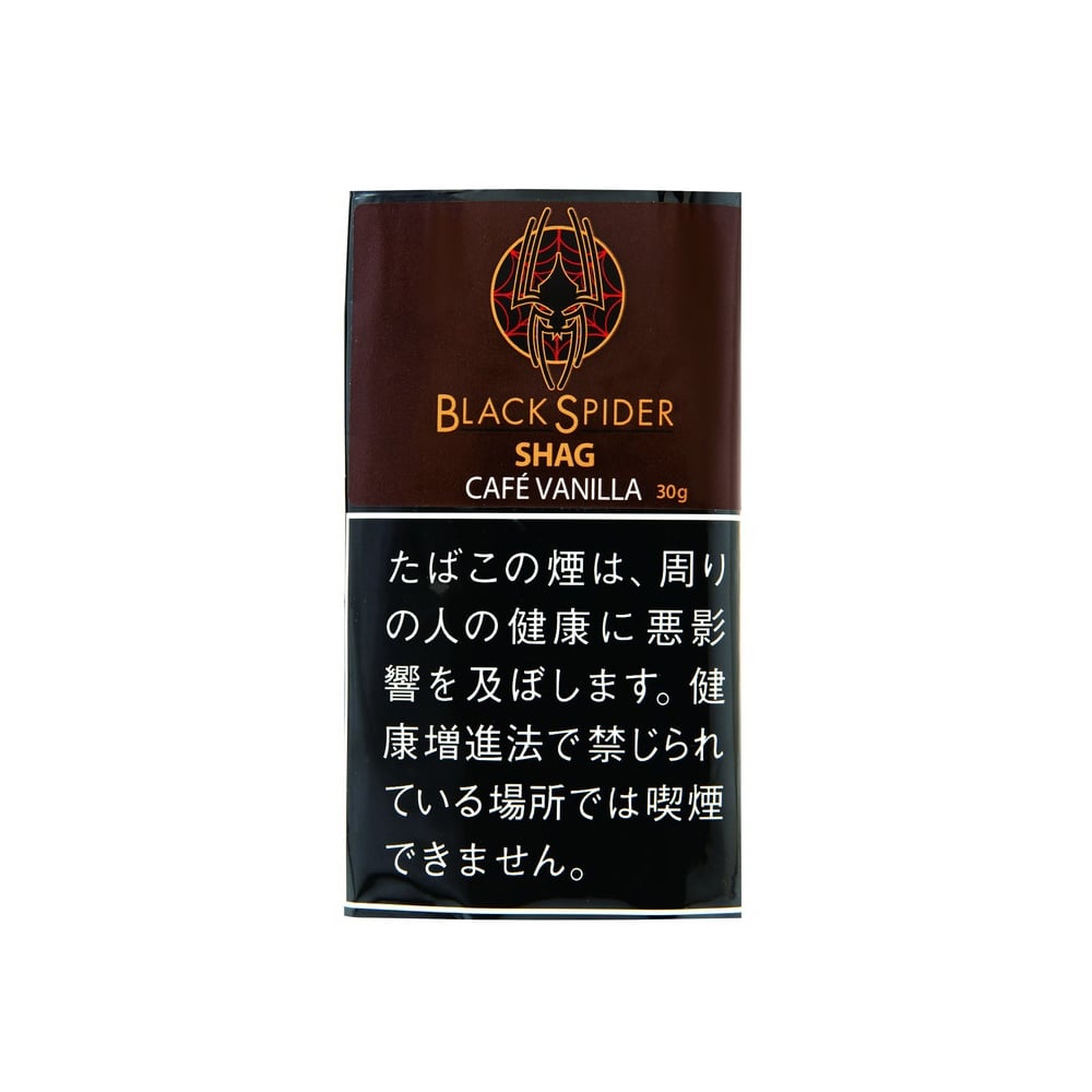 Black Spider Cafe Vanilla 30g 🍂 ‣ Worldwide Shipping 🚀