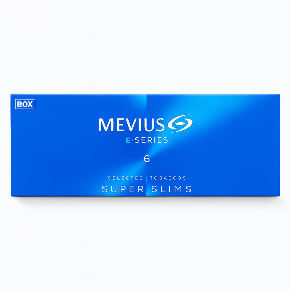 Mevius E Series 6 100's (Superslims) 🍂 ‣ Worldwide Ship🚀