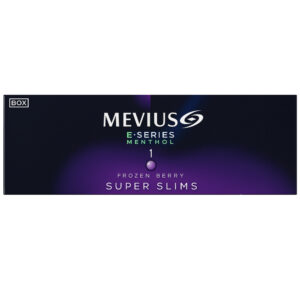 Mevius E Series Menthol Frozen Berry One 100's (SuperSlims) 2